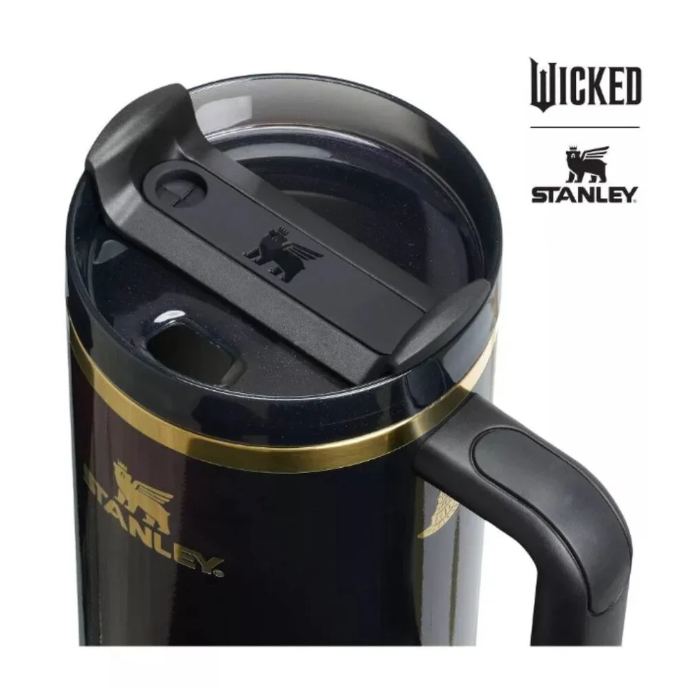 Stanley x Wicked 40oz H2.0 FlowState Quencher | Elphaba | BRAND NEW - Picture 3 of 4
